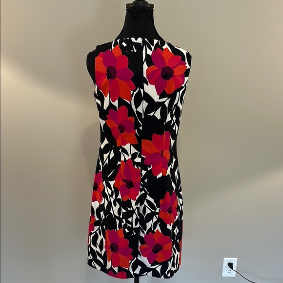 ALYX Floral Sleeveless Dress - Black, Red, White - Picture 3 of 4